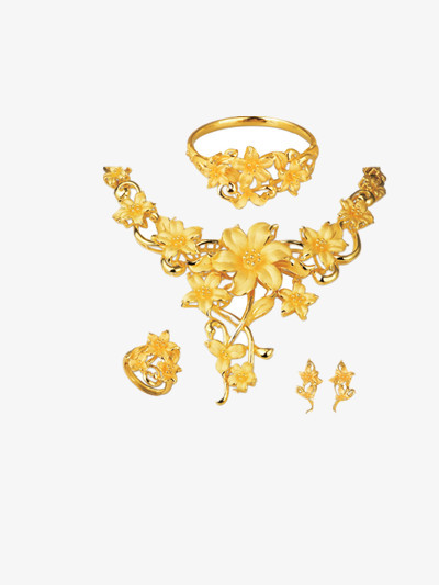 金銀飾品PNG圖片素材精選下載指南